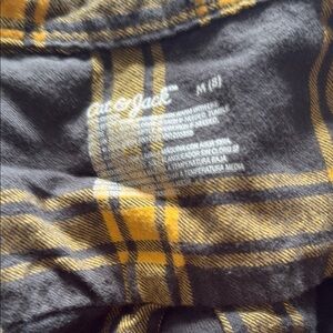 Black and Yellow Plaid Shirt by Cat & Jack